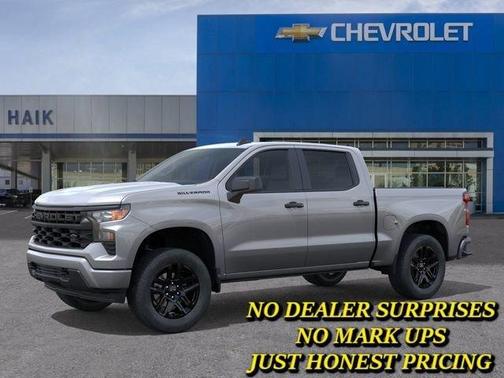 Gray 2026 Chevrolet Silverado 1500 Custom