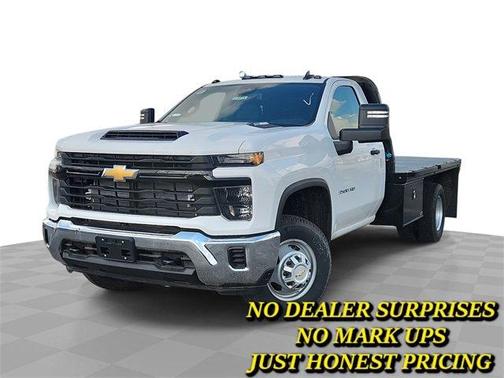 White 2025 Chevrolet Silverado 3500 WT Truck