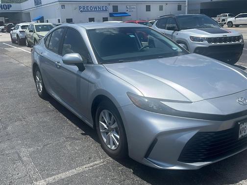 Silver 2025 Toyota Camry LE