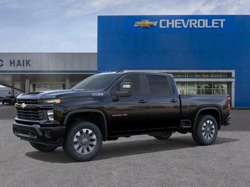 Black 2026 Chevrolet Silverado 2500 Custom