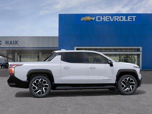 Summit White 2025 Chevrolet Silverado EV RST