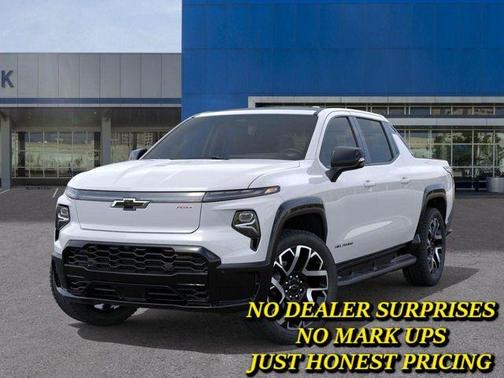 Summit White 2025 Chevrolet Silverado EV RST