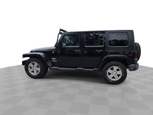 Black Clearcoat 2009 Jeep Wrangler Unlimited Sahara