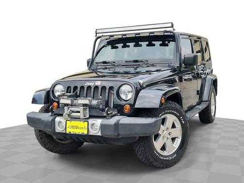 Black Clearcoat 2009 Jeep Wrangler Unlimited Sahara