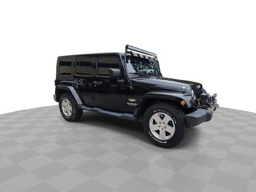 Black Clearcoat 2009 Jeep Wrangler Unlimited Sahara