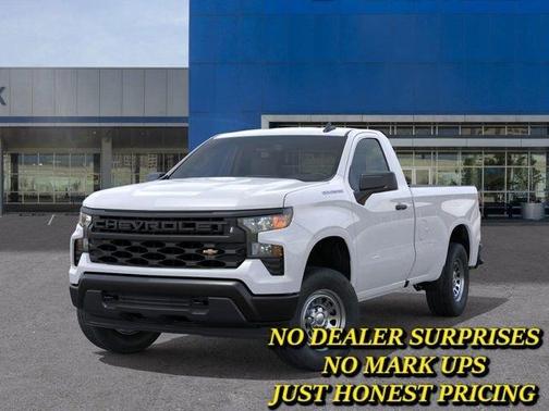 White 2026 Chevrolet Silverado 1500 WT