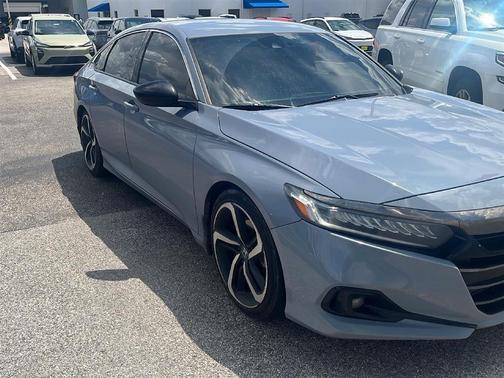 Gray 2022 Honda Accord Sport 1.5T