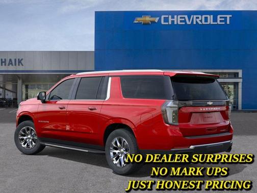 Red 2026 Chevrolet Suburban Premier