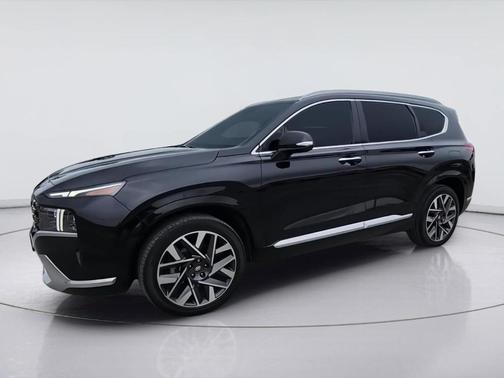 Twilight Black 2023 Hyundai SANTA FE Calligraphy