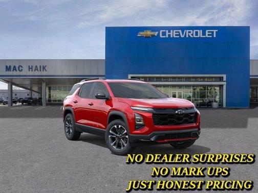 Red 2026 Chevrolet Equinox RS