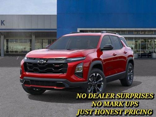 Red 2026 Chevrolet Equinox RS