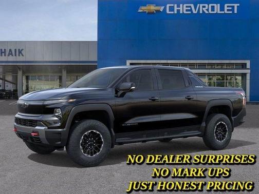 Black 2026 Chevrolet Silverado EV Trail Boss