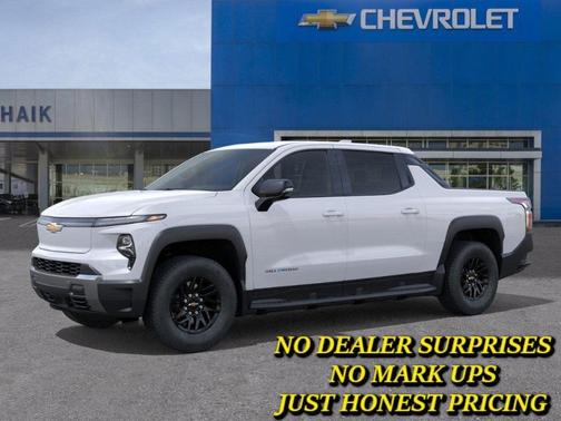 White 2026 Chevrolet Silverado EV LT