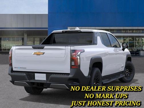 White 2026 Chevrolet Silverado EV LT
