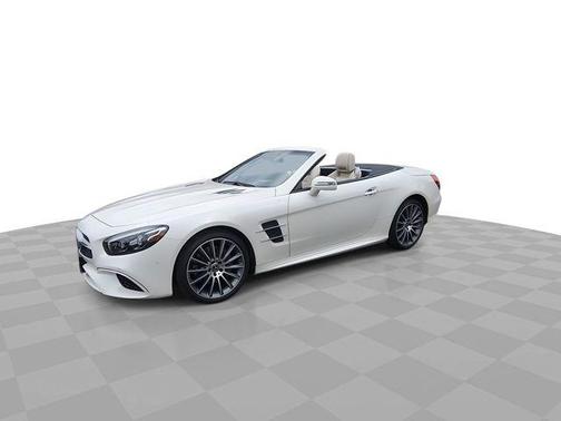 White 2017 Mercedes-Benz SL 550 Base