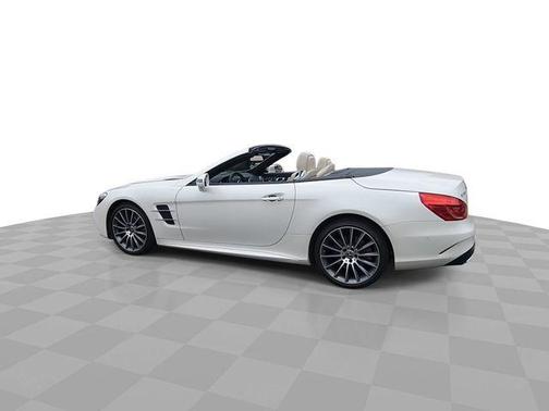 White 2017 Mercedes-Benz SL 550 Base