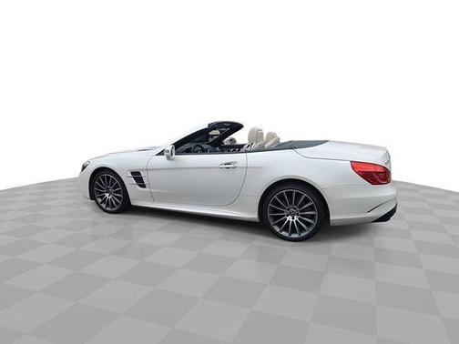 White 2017 Mercedes-Benz SL 550 Base