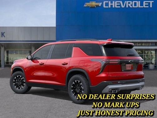 Red 2026 Chevrolet Traverse Z71