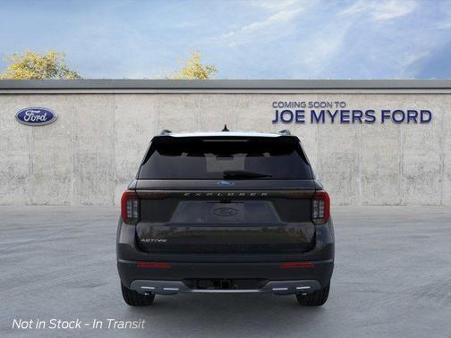 Agate Black Metallic 2026 Ford Explorer Active