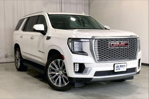 White Frost Tricoat 2021 GMC Yukon Denali