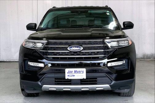 Agate Black Metallic 2023 Ford Explorer XLT