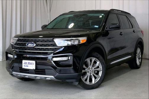 Agate Black Metallic 2023 Ford Explorer XLT
