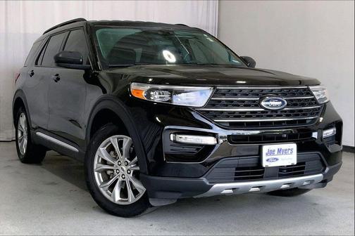Agate Black Metallic 2023 Ford Explorer XLT
