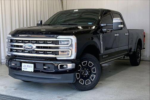Agate Black Metallic 2024 Ford F-350 Platinum