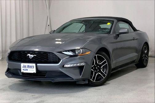 Carbonized Gray Metallic 2022 Ford Mustang EcoBoost Premium