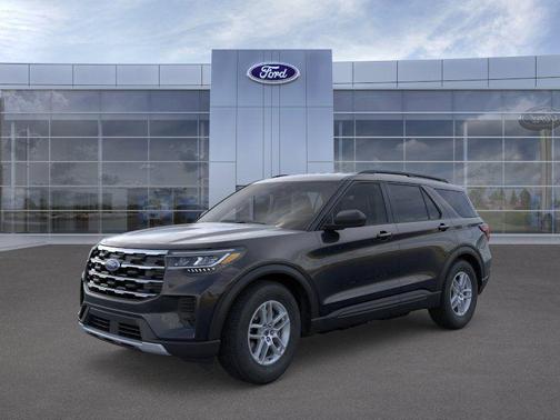 Agate Black Metallic 2026 Ford Explorer Active