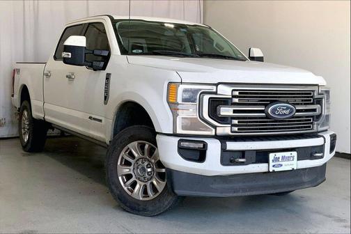 Star White Metallic Tri-Coat 2021 Ford F-250 Limited