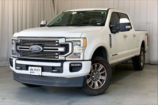Star White Metallic Tri-Coat 2021 Ford F-250 Limited