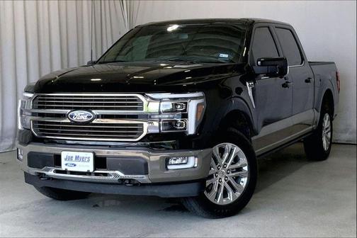 Agate Black Metallic 2025 Ford F-150 King Ranch