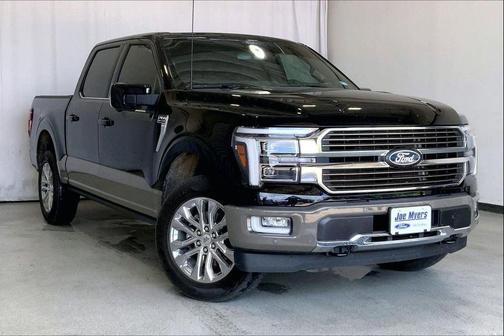 Agate Black Metallic 2025 Ford F-150 King Ranch