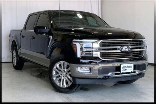 Agate Black Metallic 2025 Ford F-150 King Ranch