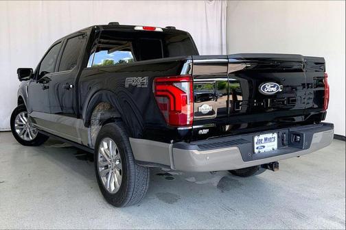 Agate Black Metallic 2025 Ford F-150 King Ranch