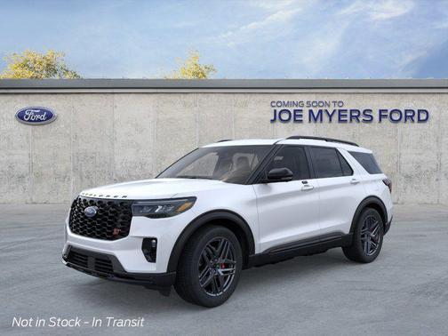 Star White Metallic Tri-Coat 2026 Ford Explorer ST