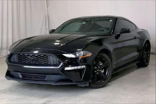 Shadow Black 2022 Ford Mustang EcoBoost