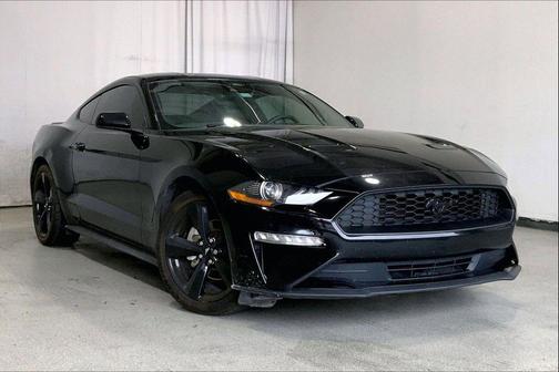 Shadow Black 2022 Ford Mustang EcoBoost