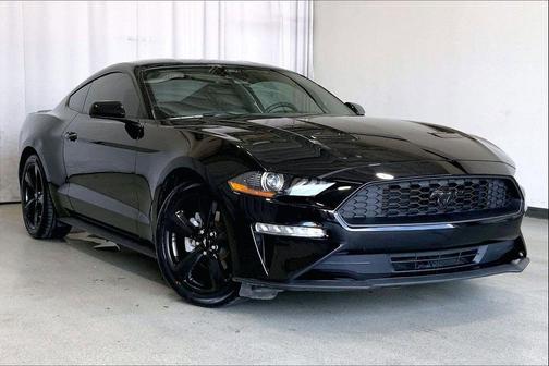 Shadow Black 2022 Ford Mustang EcoBoost