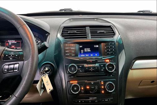 Shadow Black 2017 Ford Explorer Base