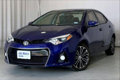 Blue Crush Metallic 2015 Toyota Corolla S Plus