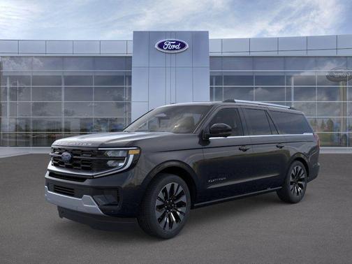 Agate Black Metallic 2026 Ford Expedition Max Platinum