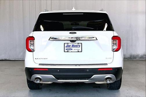 Star White Metallic Tri-Coat 2020 Ford Explorer Limited