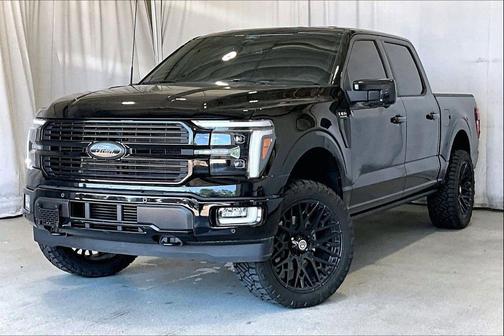 Agate Black Metallic 2025 Ford F-150 Platinum