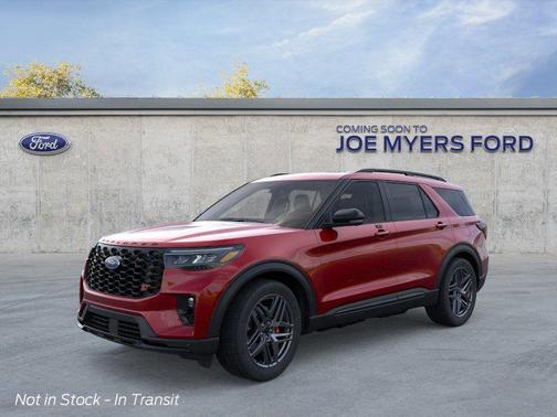 Rapid Red Metallic Tinted Clearcoat 2026 Ford Explorer ST