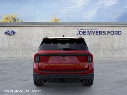 Rapid Red Metallic Tinted Clearcoat 2026 Ford Explorer ST