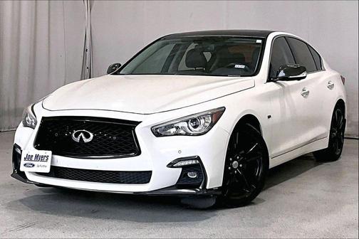 Pure White 2019 INFINITI Q50 3.0t Signature Edition
