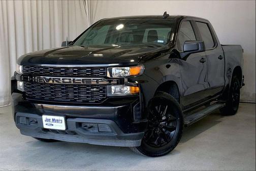 Black 2021 Chevrolet Silverado 1500 Custom