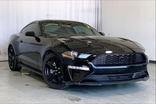 Shadow Black 2023 Ford Mustang EcoBoost Premium